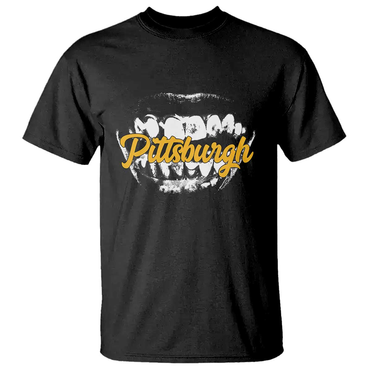 PFS Game Day T Shirt Streetwear Steel City Pride TS10 Black Print Your Wear