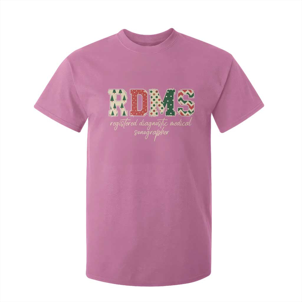 Sonographer Christmas T Shirt For Kid RDMS Ultrasound Tech Technologist Gift TS10 Azalea Print Your Wear
