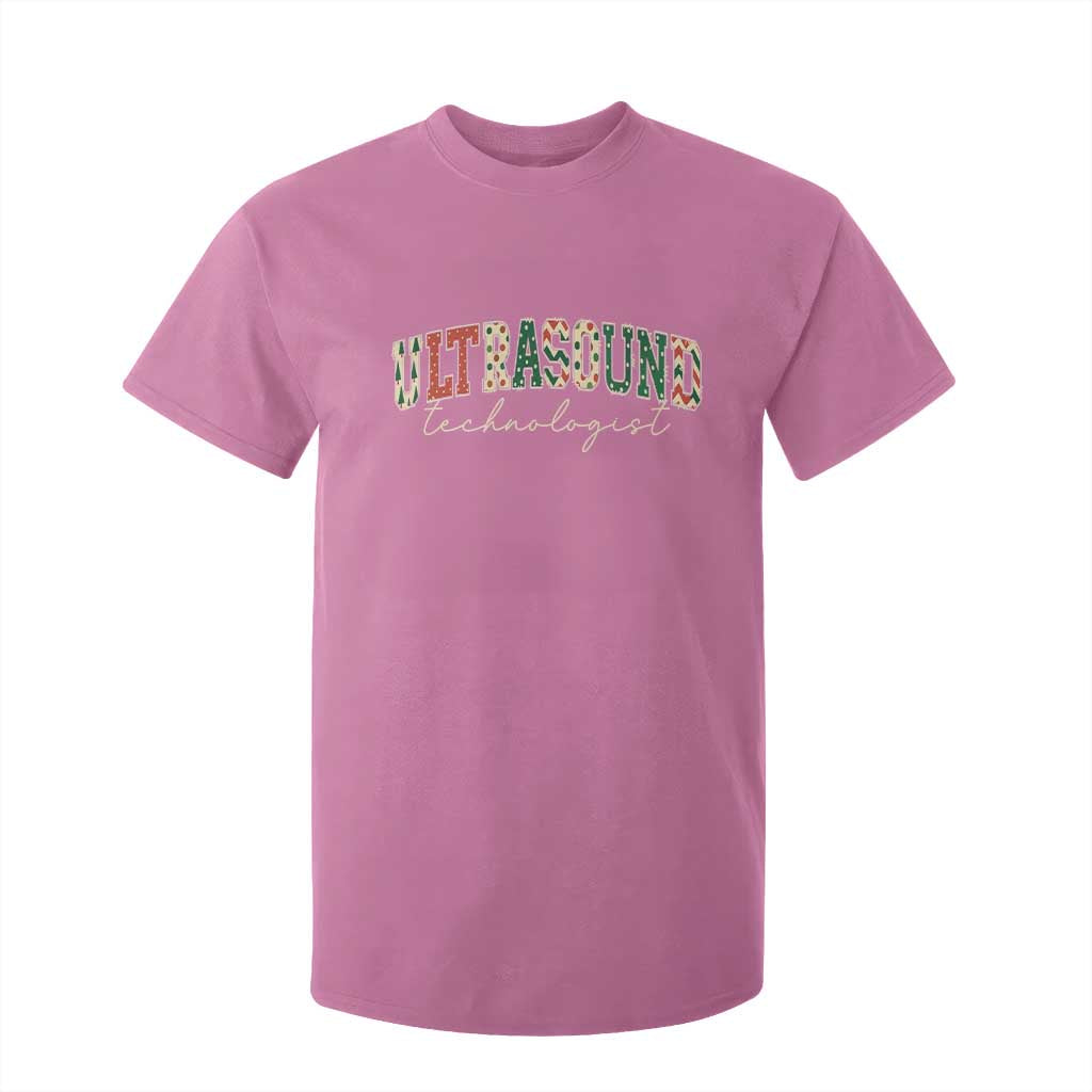 Christmas Ultrasound Technologist T Shirt For Kid Sonographer Sonography Student Gift TS10 Azalea Print Your Wear