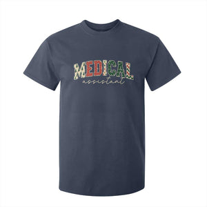 Christmas Medical Assistant T Shirt For Kid MA Nurse Grad Gift TS10 Navy Print Your Wear