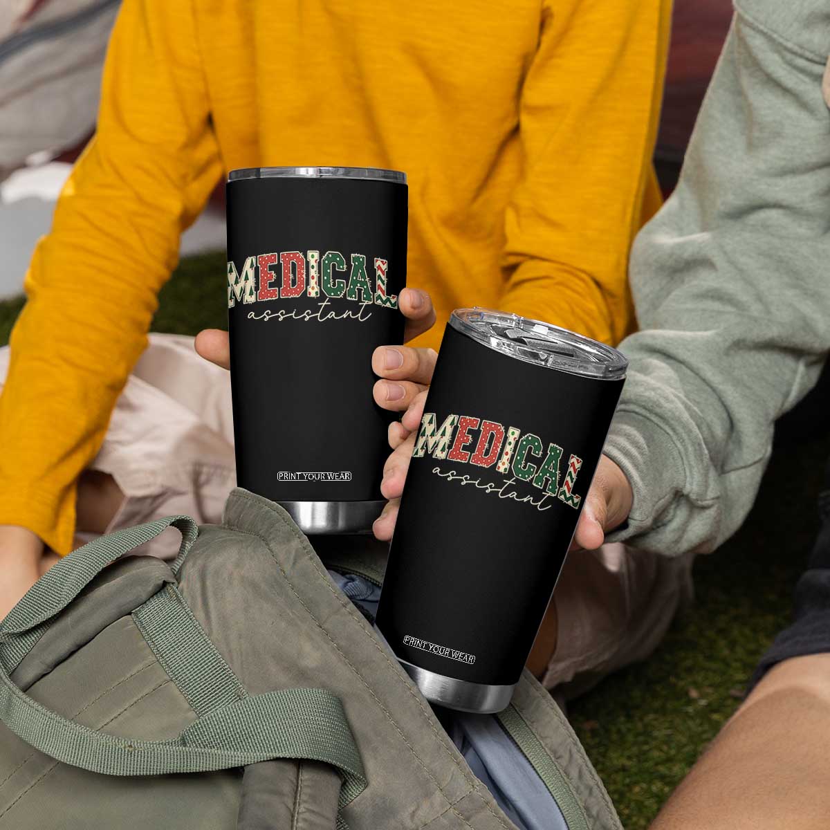 Christmas Medical Assistant Tumbler Cup MA Nurse Grad Gift TS10 Print Your Wear