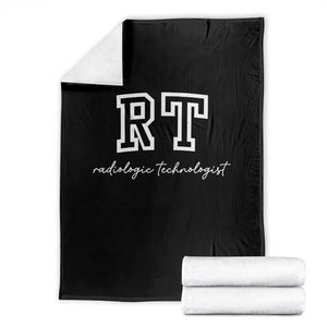 Radiology Technologist Throw Blanket RT Xray Rad Tech Gift TS10 Black Print Your Wear