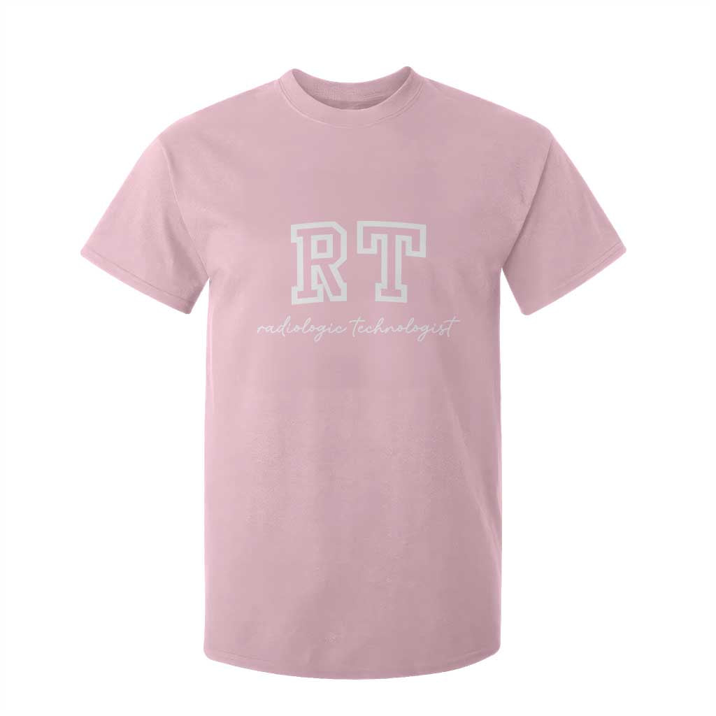 Radiology Technologist T Shirt For Kid RT Xray Rad Tech Gift TS10 Light Pink Print Your Wear