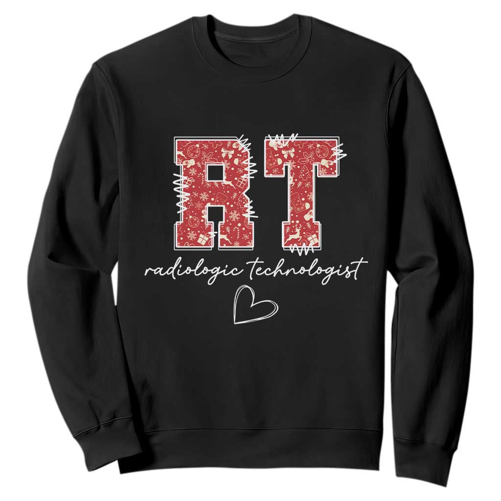 Christmas Radiology Sweatshirt RT Xray Rad Tech Gift TS10 Black Print Your Wear