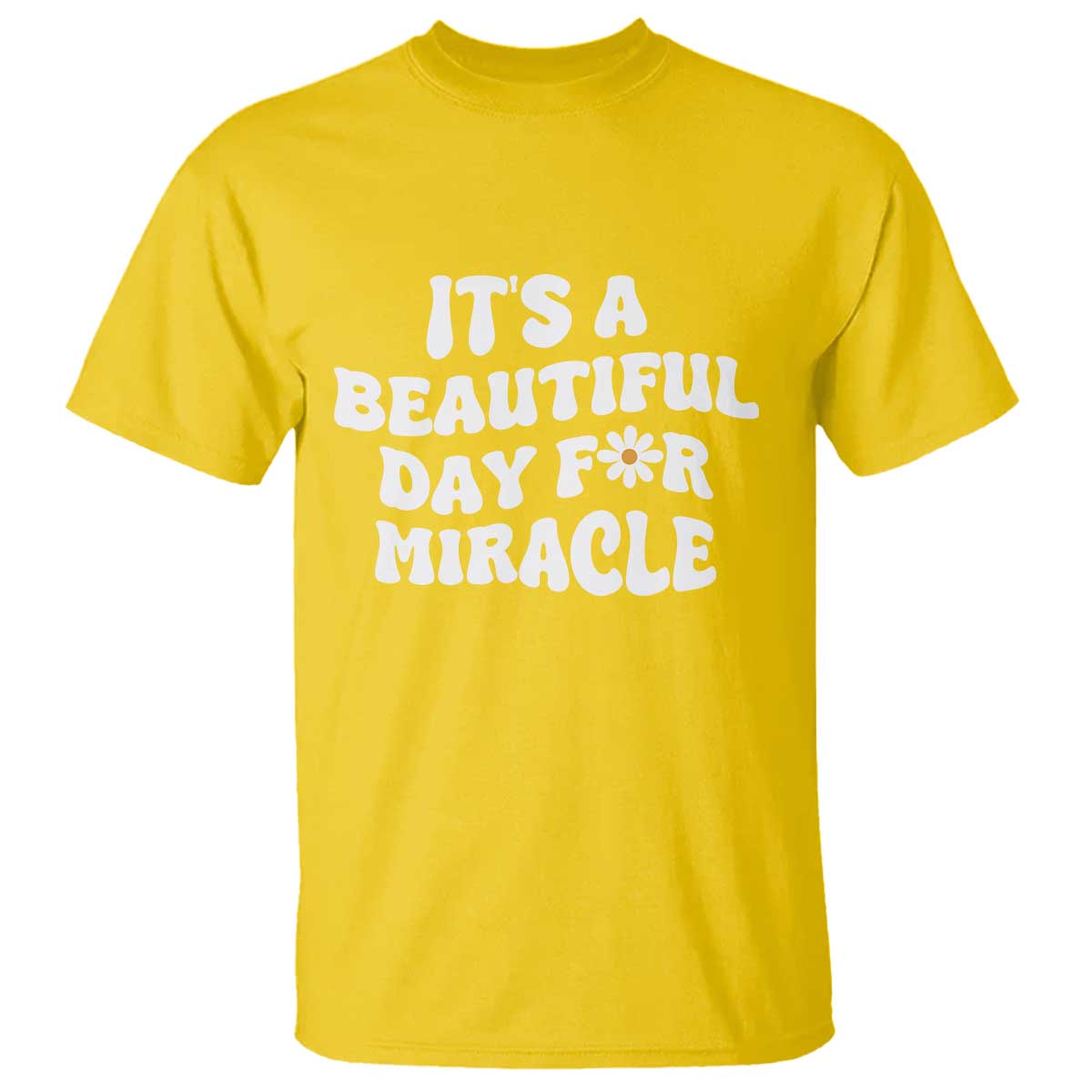 IVF Miracle T Shirt Transfer Day Infertility Support Gift TS10 Daisy Print Your Wear