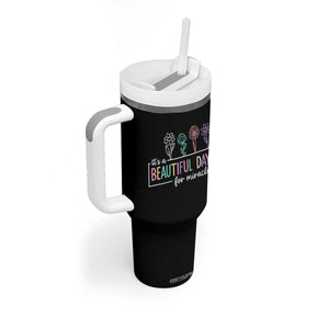 Its a Beautiful Day For IVF Miracle Tumbler With Handle Transfer Day Infertility Support Gift TS10 Print Your Wear