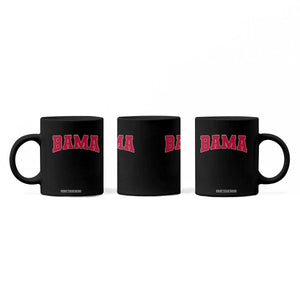 Vintage Bama Coffee Mug Retro Varsity Alabama Football Lover AL State TS10 Print Your Wear