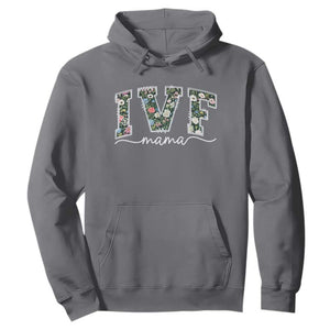 IVF Mama Hoodie Floral Mom Mothers Day TS10 Charcoal Print Your Wear