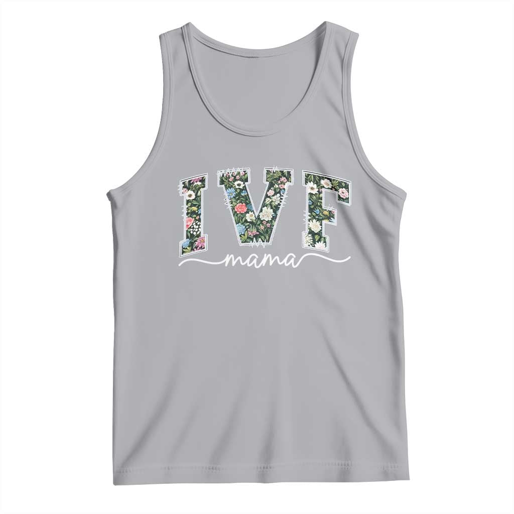 IVF Mama Tank Top Floral Mom Mothers Day TS10 Athletic Heather Print Your Wear