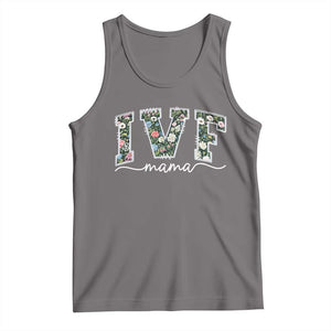 IVF Mama Tank Top Floral Mom Mothers Day TS10 Deep Heather Print Your Wear