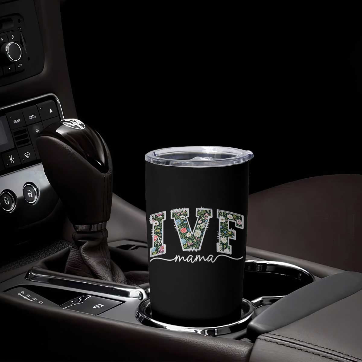 IVF Mama Tumbler Cup Floral Mom Mothers Day TS10 Print Your Wear