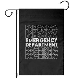 Emergency Department Garden Flag Retro ER Nurse Gift TS10 Black Print Your Wear