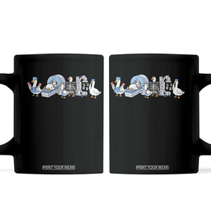 Radiologic Technologist Goose Coffee Mug Funny X-Ray Tech CT MRI Gooses TS10 Black Print Your Wear