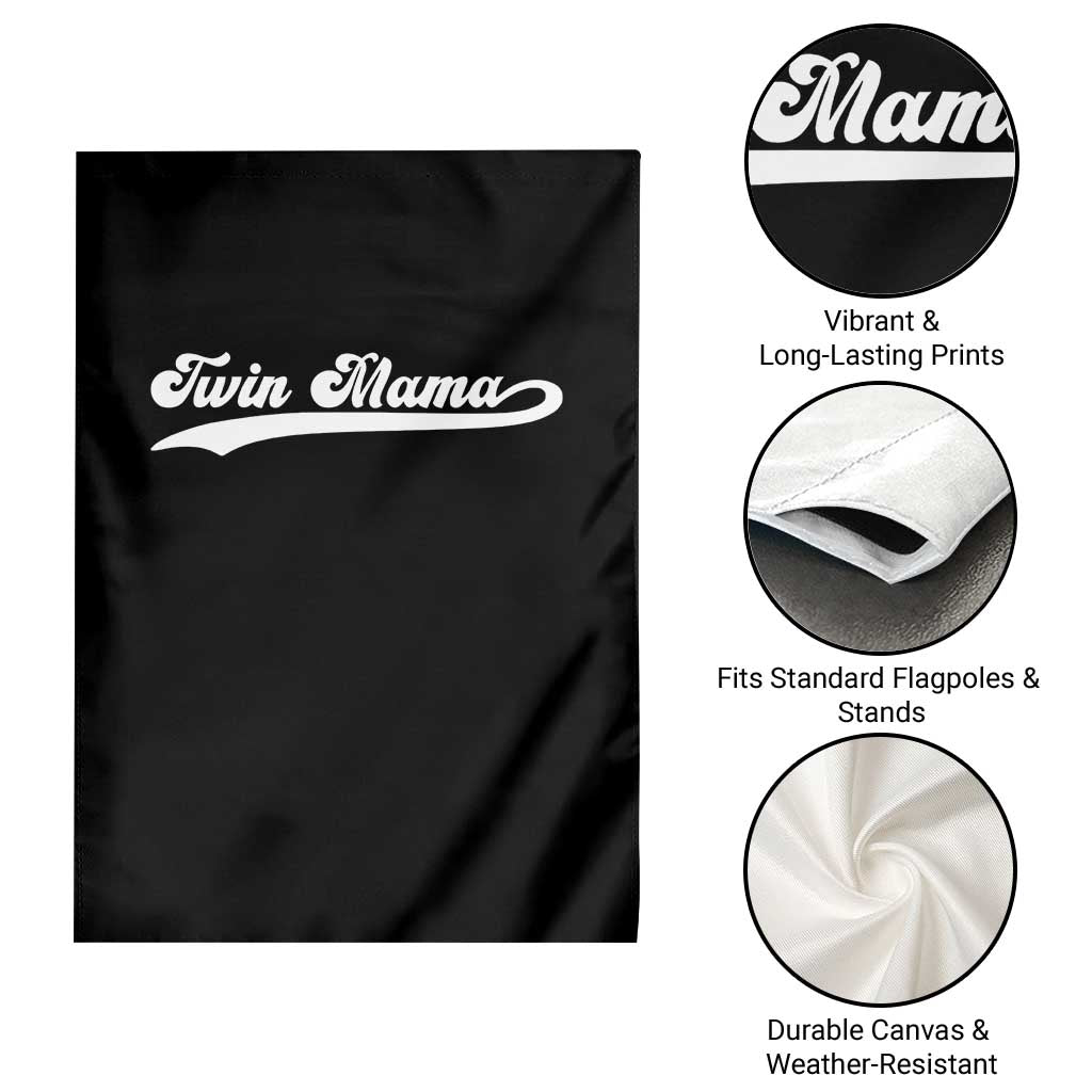 Twin Mama Garden Flag Pregnancy Announcement New Mom Gift TS10 Print Your Wear