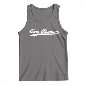 Twin Mama Tank Top Pregnancy Announcement New Mom Gift TS10 Deep Heather Print Your Wear