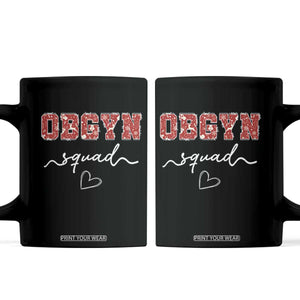 Christmas OBGYN Squad Coffee Mug Obstetrics And Gynecology Nurse TS10 Black Print Your Wear