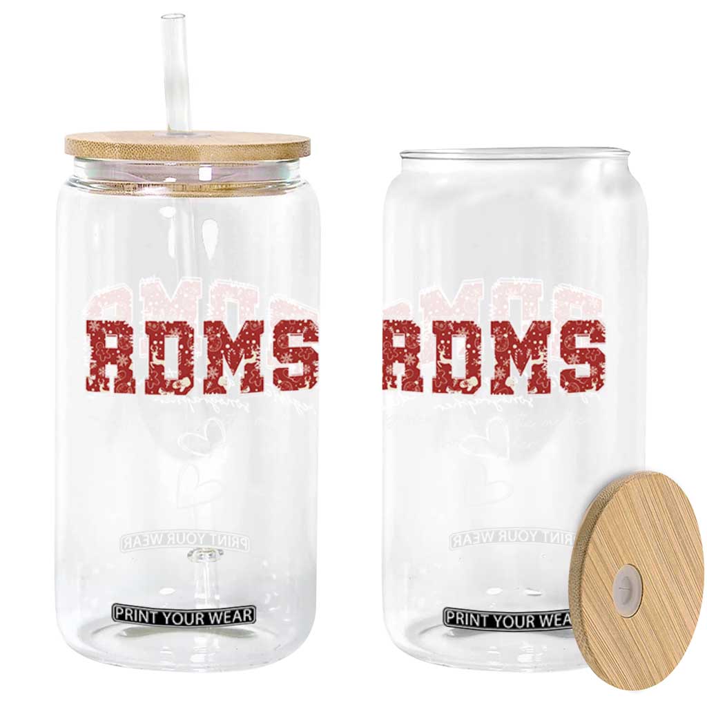Christmas Sonographer Glass Can RDMS Ultrasound Tech Technologist Gift TS10 Print Your Wear