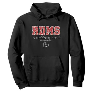 Christmas Sonographer Hoodie RDMS Ultrasound Tech Technologist Gift TS10 Black Print Your Wear