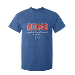 Christmas Sonographer T Shirt For Kid RDMS Ultrasound Tech Technologist Gift TS10 Royal Blue Print Your Wear