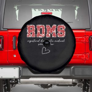 Christmas Sonographer Spare Tire Cover RDMS Ultrasound Tech Technologist Gift TS10 Black Print Your Wear