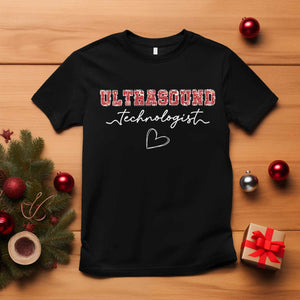 Ultrasound Tech Christmas T Shirt Technologist Gift Sonographer Sonography Student TS10 Black Print Your Wear