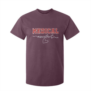 Christmas Medical Assistant T Shirt For Kid MA Nurse Gift TS10 Maroon Print Your Wear