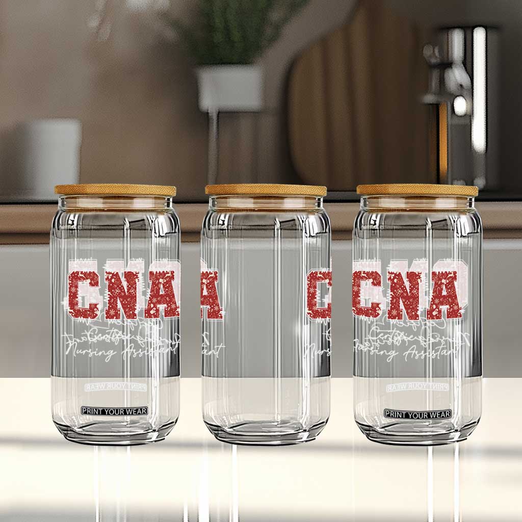 CNA Christmas Glass Can Certified Nursing Assistant Gift TS10 Print Your Wear