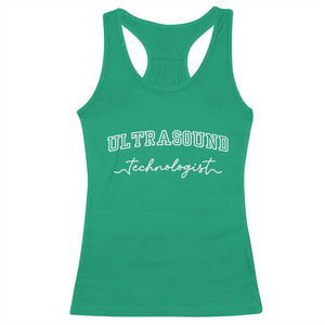 Ultrasound Tech Racerback Tank Top Technologist Gift Sonographer Sonography Student TS10 Irish Green Print Your Wear