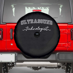 Ultrasound Tech Spare Tire Cover Technologist Gift Sonographer Sonography Student TS10 Black Print Your Wear