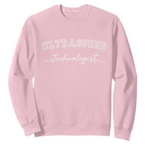 Ultrasound Tech Sweatshirt Technologist Gift Sonographer Sonography Student TS10 Light Pink Print Your Wear