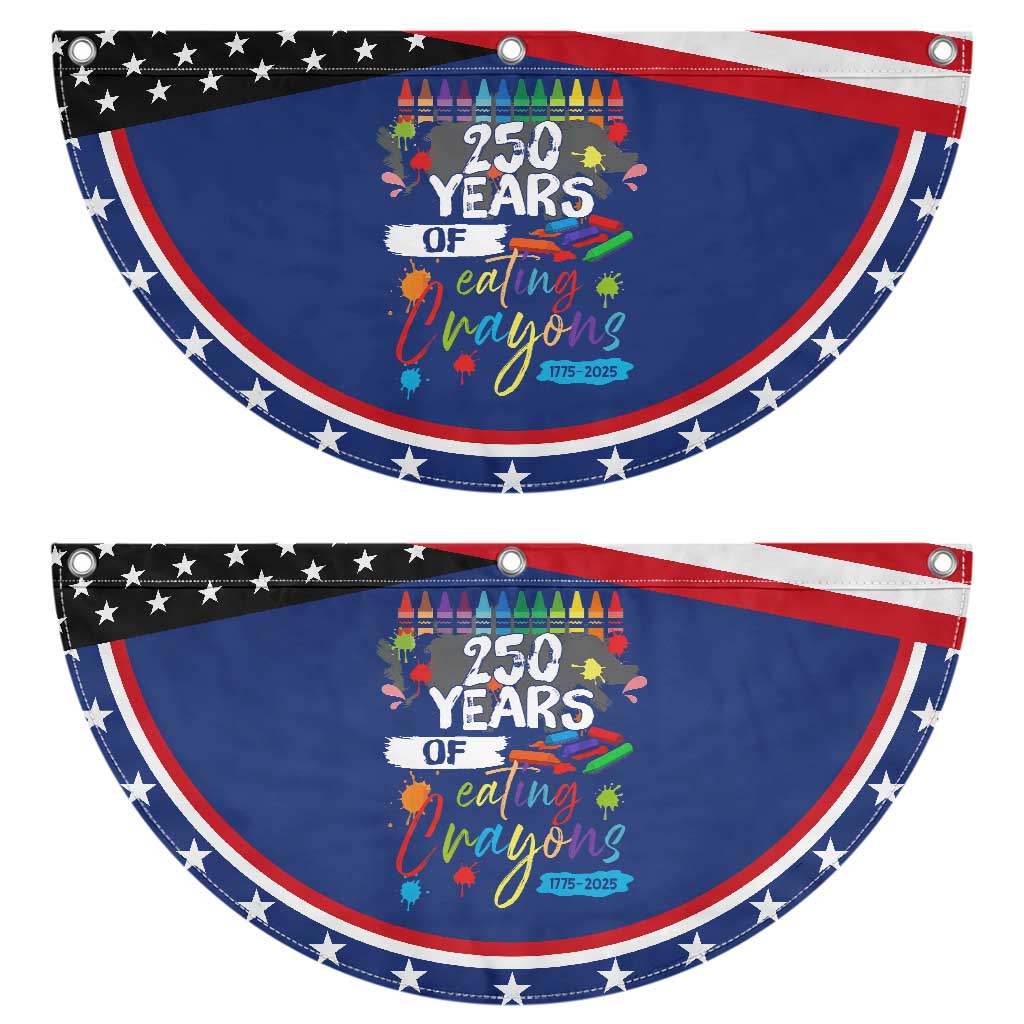 250 Years Of Eating Crayons Patriotic Fan Flag Marine Veteran 250th Anniversary TS10 2pcs pack Classic Navy Print Your Wear