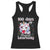 100th Day Of School Unicorn Girls Racerback Tank Top Magical Learning TS10 Black Print Your Wear