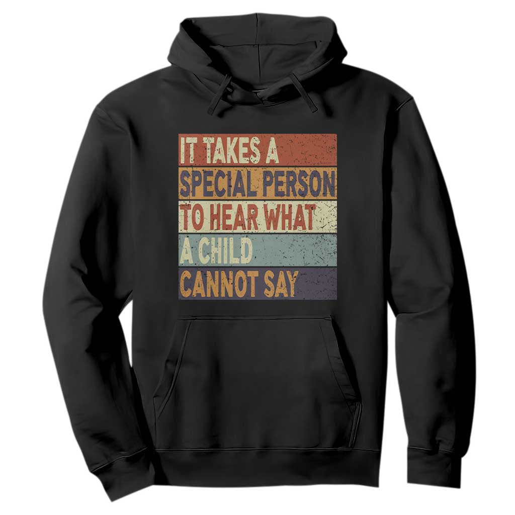 Special Education Teacher Hoodie Inspirational SPED Teachers Autism TS10 Black Print Your Wear