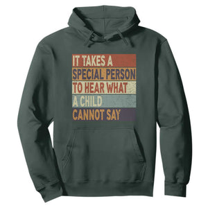 Special Education Teacher Hoodie Inspirational SPED Teachers Autism TS10 Dark Forest Green Print Your Wear