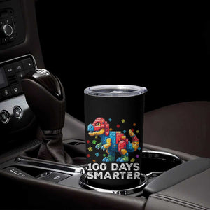 Dinosaur 100 Days Smarter Tumbler Cup Building Bricks Dinosaur 100th Day Kids TS10 Print Your Wear