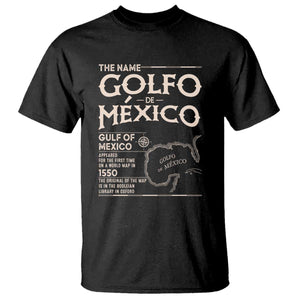 Gulf Of Mexico T Shirt 1672 Historic Map Coast Mexico Lover TS10 Black Print Your Wear