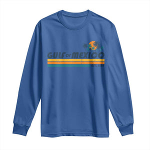 Gulf Of Mexico Long Sleeve Shirt Texas Alabama Mississippi Florida Beach Gulf Coast Mexico Lover TS10 Royal Blue Print Your Wear