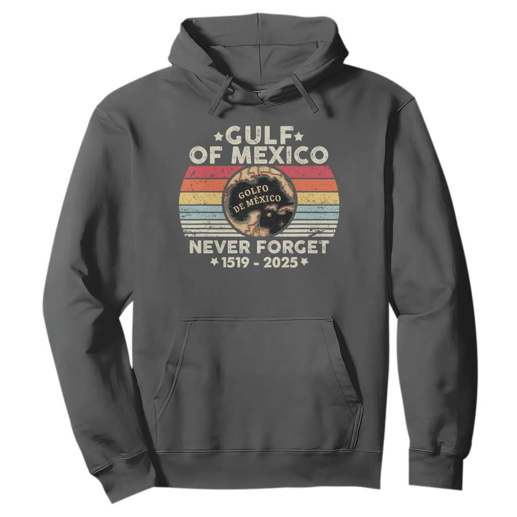 Never Forget Gulf Of Mexico Hoodie 1915 - 2025 TS10 Dark Heather Print Your Wear