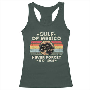 Never Forget Gulf Of Mexico Racerback Tank Top 1915 - 2025 TS10 Dark Forest Green Print Your Wear