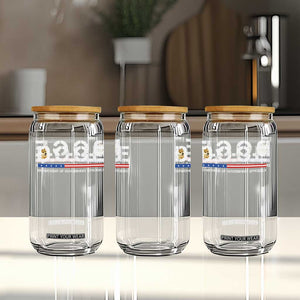 DOGE Department of Government Efficiency Glass Can TS10 Print Your Wear