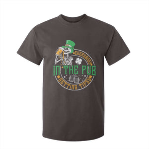 St Patricks Day Pub T Shirt For Kid Everybody In The Pub Getting Tipsy TS10 Dark Chocolate Print Your Wear