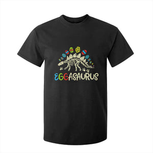 Easter Dinosaur T Shirt For Kid Kids Eggasaurus Easter Stegosaurus Dino Toddler Boys TS10 Black Print Your Wear