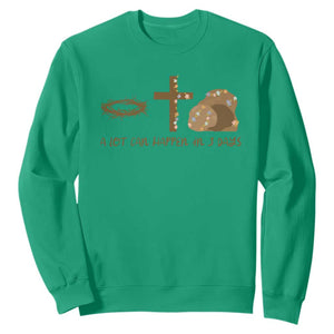 Christian Easter Sweatshirt A Lot Can Happen In Three Days TS10 Irish Green Print Your Wear