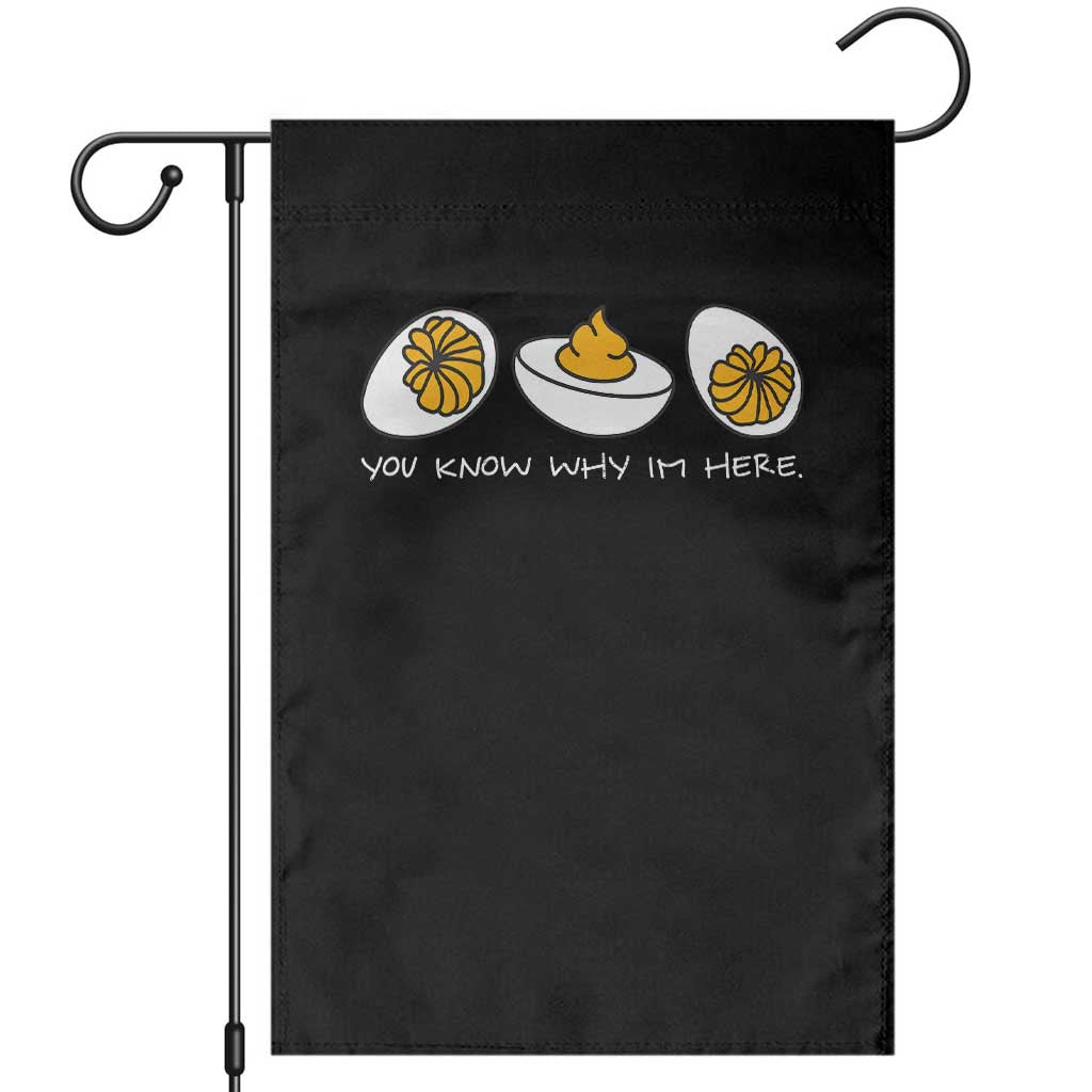 Funny Easter Garden Flag You Know Why Im Here TS10 Black Print Your Wear