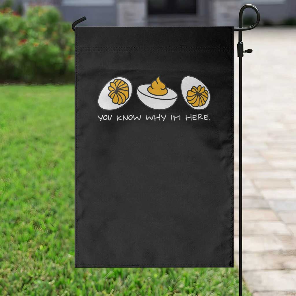 Funny Easter Garden Flag You Know Why Im Here TS10 Print Your Wear