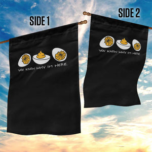 Funny Easter Garden Flag You Know Why Im Here TS10 Print Your Wear