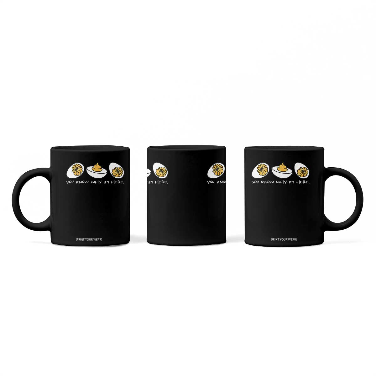 Funny Easter Coffee Mug You Know Why Im Here TS10 Print Your Wear