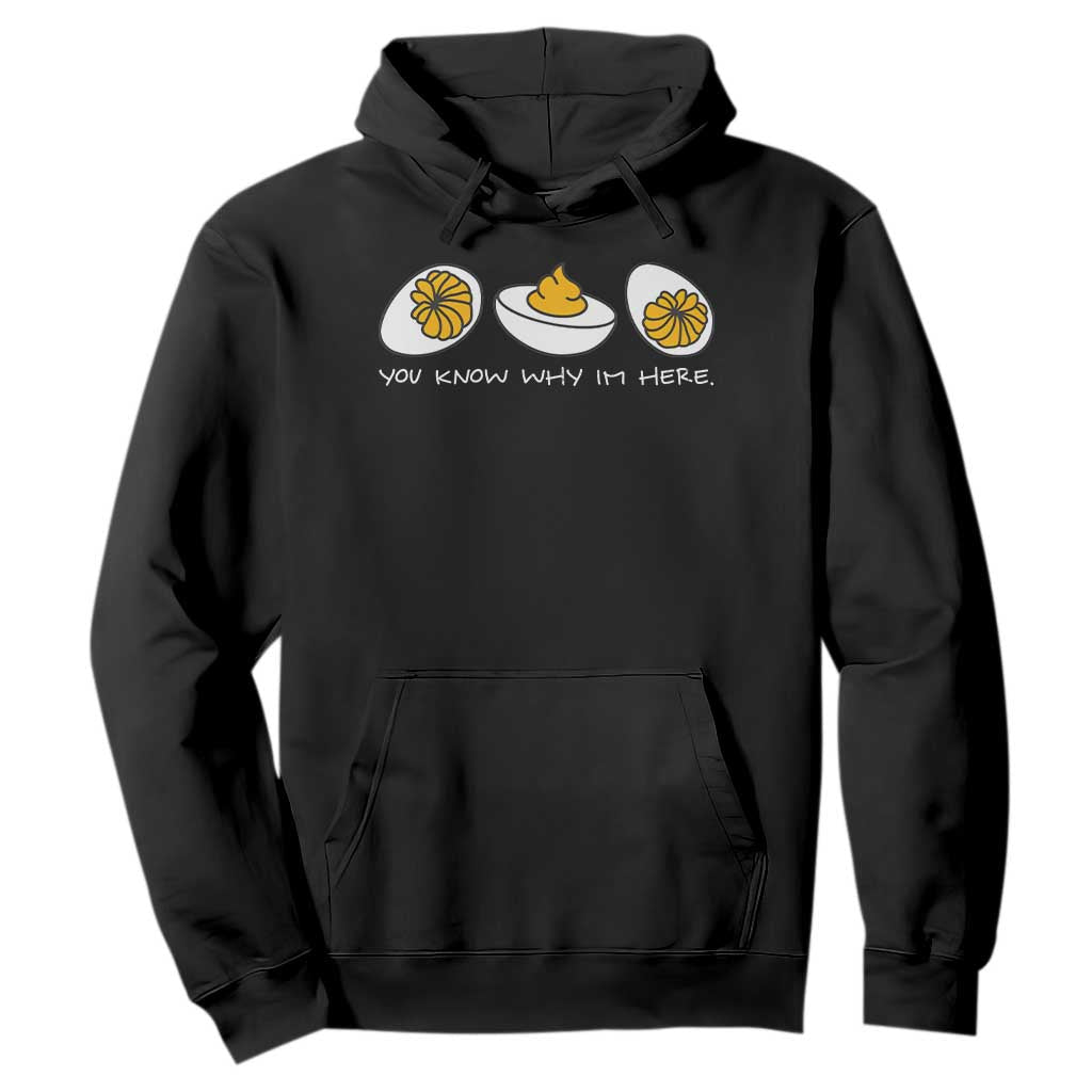 Funny Easter Hoodie You Know Why Im Here TS10 Black Print Your Wear