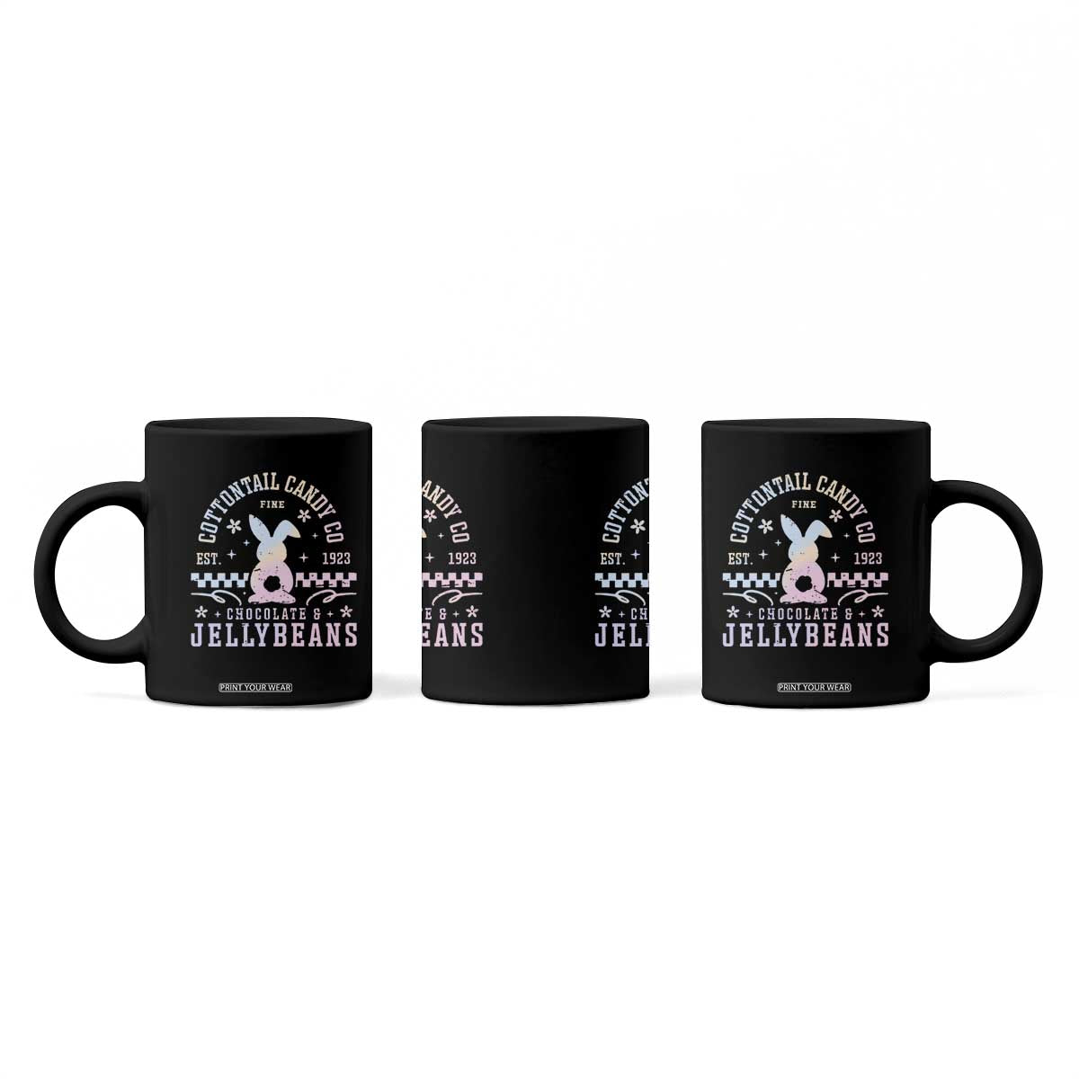 Cottontail Candy Company Easter Coffee Mug Carrot Bunny Rabbit Family Matching TS10 Print Your Wear