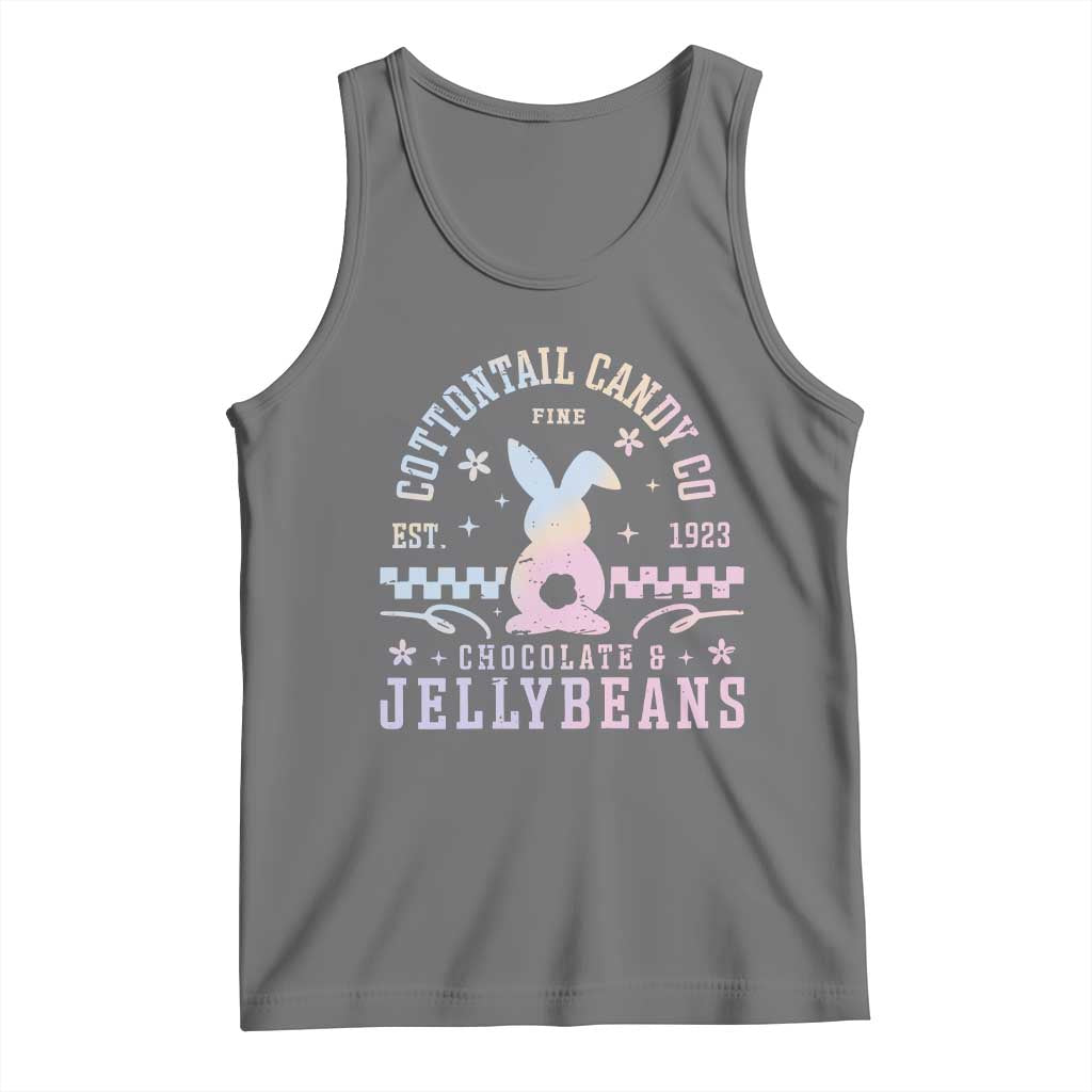 Cottontail Candy Company Easter Tank Top Carrot Bunny Rabbit Family Matching TS10 Black Heather Print Your Wear